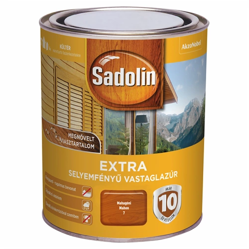 Sadolin Extra vastaglazúr MAHAGÓNI 750ml