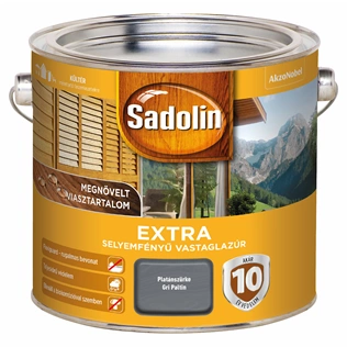 Sadolin Extra vastaglazúr PLATÁNSZÜRKE 2,5L