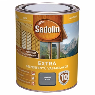 Sadolin Extra vastaglazúr PLATÁNSZÜRKE 750ml