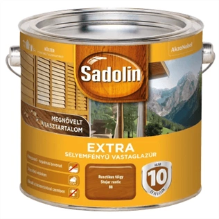 Sadolin Extra vastaglazúr RUSZTIKUS TÖLGY 2,5L