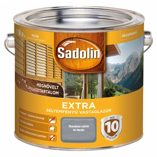Sadolin Extra vastaglazúr SKANDINÁV SZÜRKE 2,5L