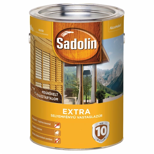 Sadolin Extra vastaglazúr SZÍNTELEN 5L