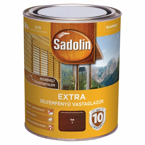 Sadolin Extra vastaglazúr TEAK 750ml