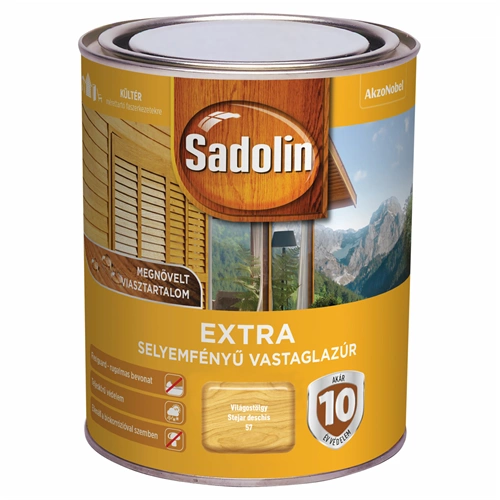 Sadolin Extra vastaglazúr VILÁGOS TÖLGY 750ml