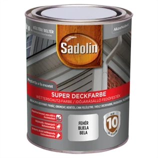 Sadolin Superdec fafesték FEHÉR 750ml