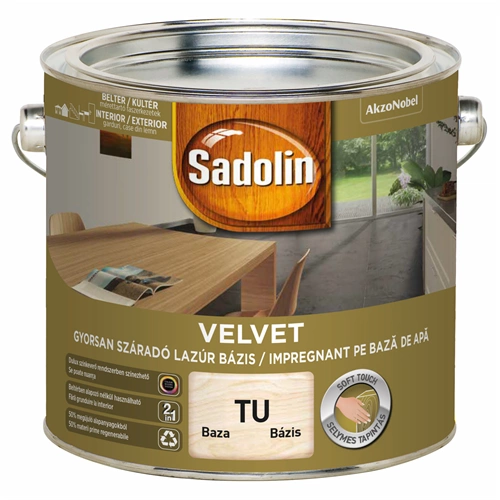 Sadolin Velvet Base lazúr bázis TU 2,5L