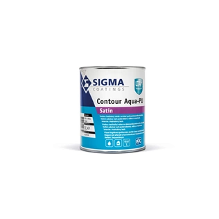 Sigma Contour Aqua selyemfényű zománcfesték fehér 1L
