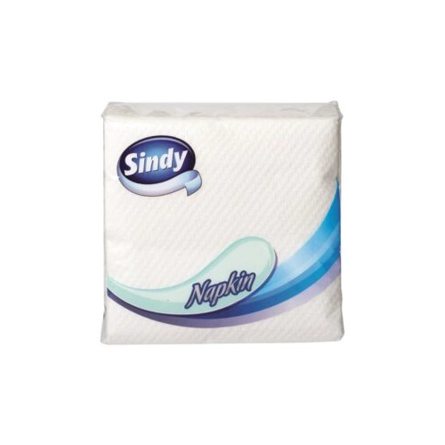 Sindy szalvéta 1 rétegű 45 db fehér 33x33cm