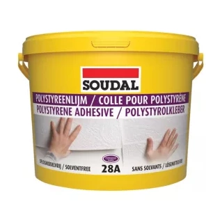 Soudal 28A oldószermentes polisztirol ragasztó 17kg
