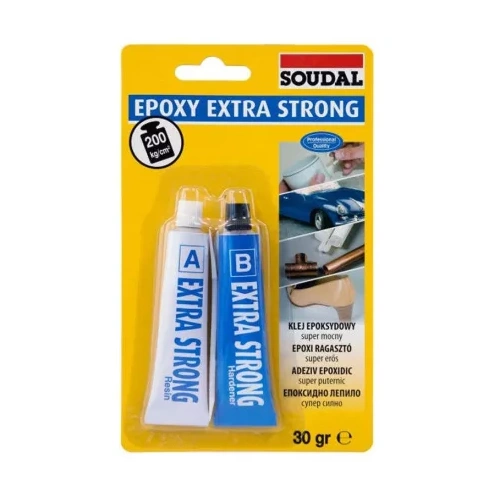 Soudal Epoxy Extra Strong ragasztó 2x15ml