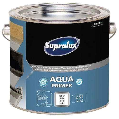 Supralux Aqua Primer alapozó fehér 2,5L