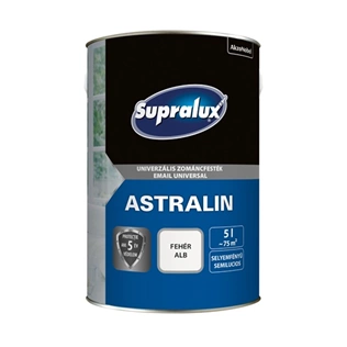 Supralux Astralin selyemfényű zománc FEHÉR 5L