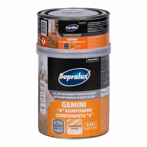 Supralux Gemini parkettalakk "A+B" 750ml