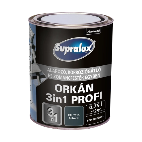 Supralux Orkán 3in1 ANTRACIT RAL7016 750ml
