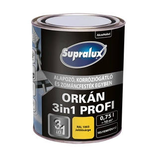 Supralux Orkán 3in1 JELÖLŐSÁRGA RAL1003 750ml