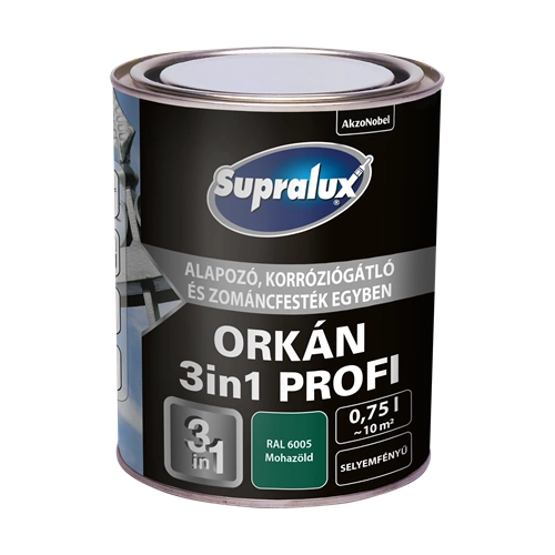 Supralux Orkán 3in1 MOHAZÖLD RAL6005 750ml