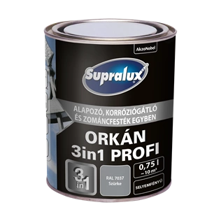 Supralux Orkán 3in1 SZÜRKE RAL7037 750ml