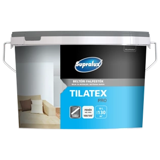 Supralux Tilatex Pro beltéri falfesték fehér 10L