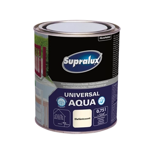Supralux Universal Aqua selyemfényű zománcfesték ELEFÁNTCSONT 750ml