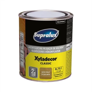 Supralux Xyladecor Classic vékonylazúr ANTIK TÖLGY 750ml