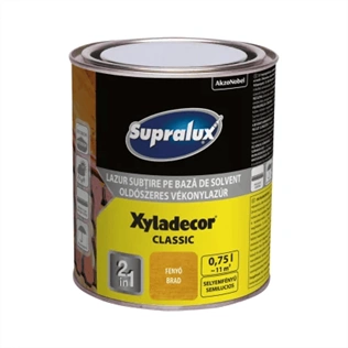 Supralux Xyladecor Classic vékonylazúr FENYŐ 750ml