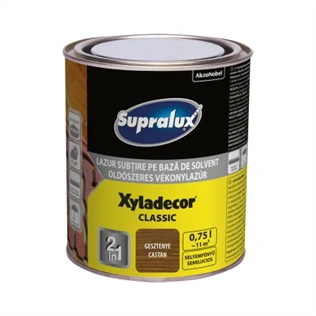Supralux Xyladecor Classic vékonylazúr GESZTENYE 750ml
