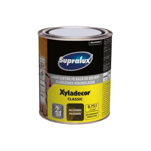 Supralux Xyladecor Classic vékonylazúr PALISZANDER 750ml
