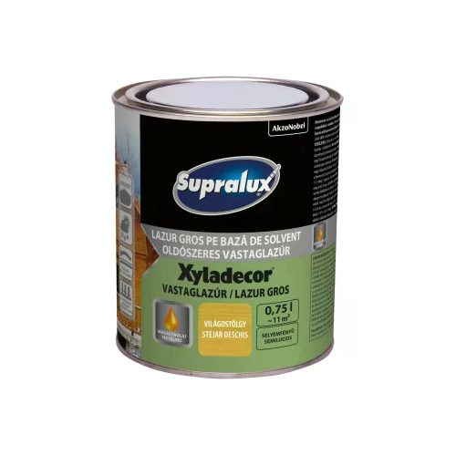 Supralux Xyladecor vastaglazúr VILÁGOS TÖLGY 750ml