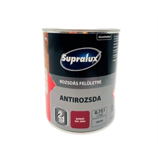 Supralux antirozsda fényes BORDÓ 750ML