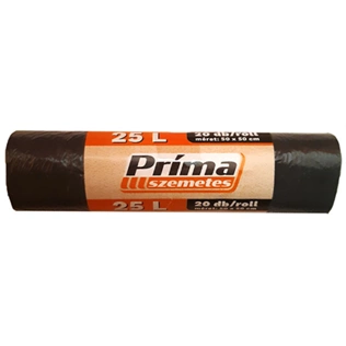 Szemeteszsák PRIMA 9 mikron 25L (20db/cs)
