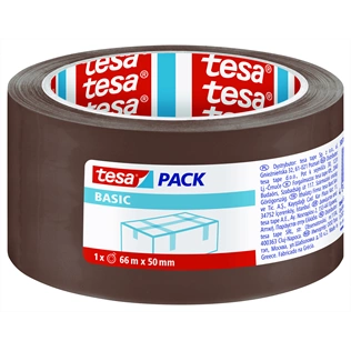 tesa basic csomagolószalag BARNA 66mx50mm