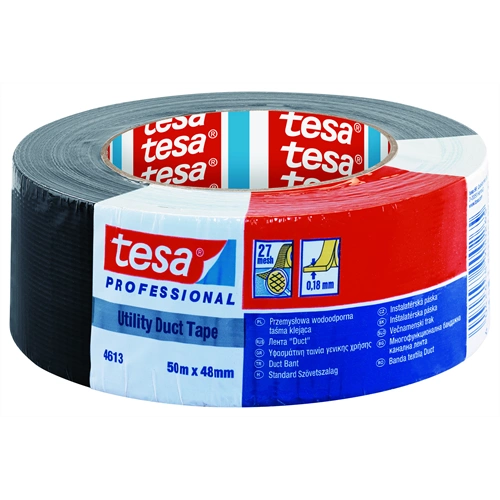 tesa PRO szövetszalag FEKETE 50mx48mm