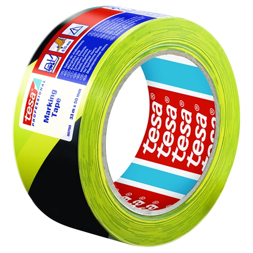 tesa jelölőszalag fekete/sárga 33mx50mm