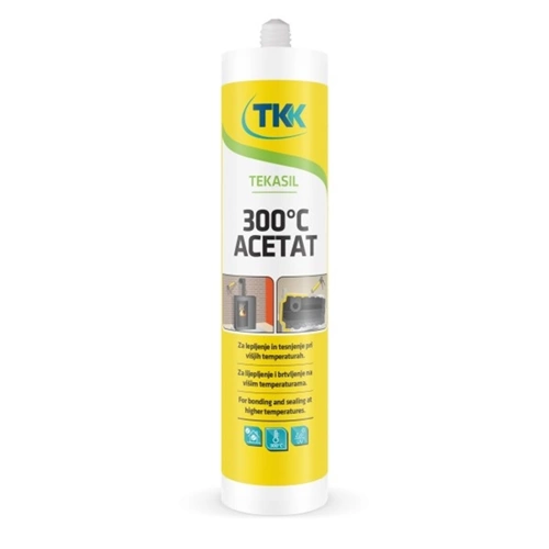 TKK hőálló szilikon PIROS 300ml