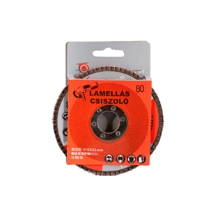 Tool jó lamellás csiszoló 125mmx22mm P40