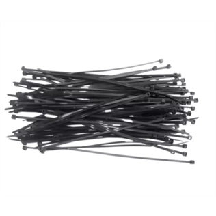 Top Tools kábelkötegelő gyorskötöző FEKETE 100db/cs  2.5X200mm
