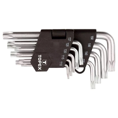 Topex Imbuszkulcs Készlet Torx T10-T50