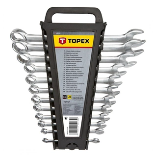 Topex csillag-villáskulcs készlet 6-22mm 12db/cs