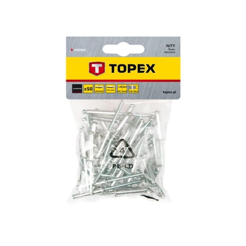 Topex popszegecs 50db/cs 4x13