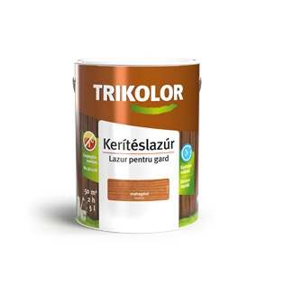 Trikolor vékony kerítéslazúr MAHAGÓNI 5L