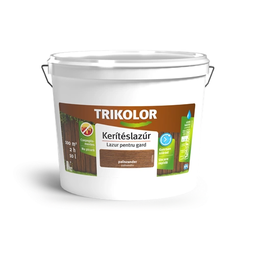 Trikolor vékony kerítéslazúr PALISZANDER 10L