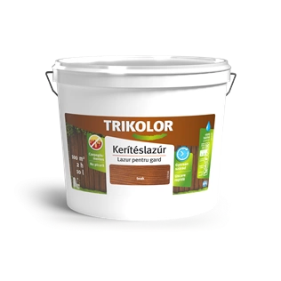 Trikolor vékony kerítéslazúr TEAK 10L