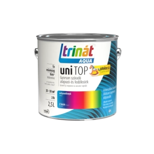 Trinát Aqua Unitop selyemfényű alapozó és fedőfesték Z bázis 2,5L