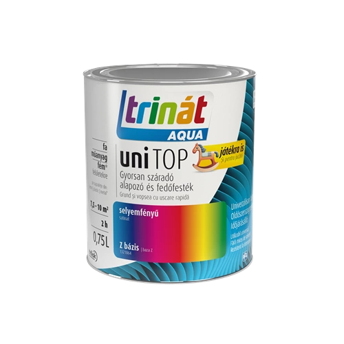 Trinát Aqua Unitop selyemfényű alapozó és fedőfesték Z bázis 750ml