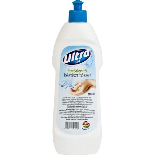 ULTRA Sol fertőtlenítő hatású kéztisztítószer 500 ml