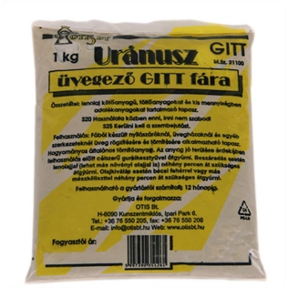 Uránusz üvegező gitt fára 1kg
