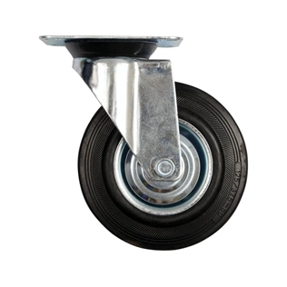 VOREL Ipari kerék forgóvillás 100 mm 60 kg