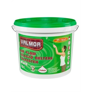 Valmor Air Flow beltéri falfesték FEHÉR 10L