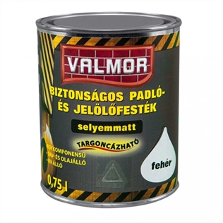 Valmor biztonságos padló- és jelölőfesték FEHÉR 750ml