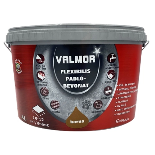 Valmor flexibilis padlóbevonat BARNA 4L 